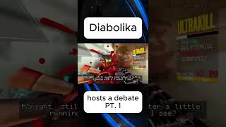 Diabolika Hosts A Debate on ultraradio voiceacting ultrakill [upl. by Enobe580]