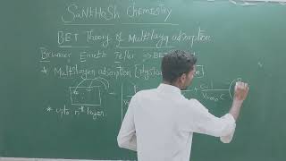 BET adsorption isotherm in tamil  BET multilayer adsorption isotherm in tamil  SANTHOSHCHEMISTRY [upl. by Latricia987]