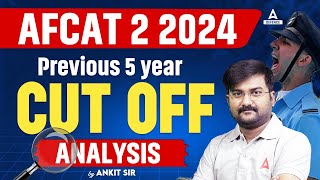 AFCAT Previous Year Cut Off  AFCAT Last 5 Year Cut Off Analysis  By Ankit sir [upl. by Nyraf]