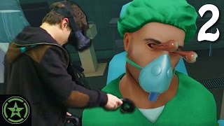 Lets Play  VR Surgeon Simulator ER Experience Reality Part 2 [upl. by Hazrit]