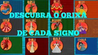 descubra qual é o orixá de cada signo [upl. by Nynahs609]