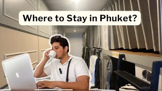 Staying in Cheapest Luxury Capsule Hotel in Phuket Thailand  Capzule Bed Hostel [upl. by Aurthur938]