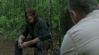 The Walking Dead 9x03  Rick amp Daryl Talk About The Past [upl. by Anilra]