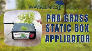 Pro Grass Box Static Grass Applicator by WWScenics [upl. by Ewan]