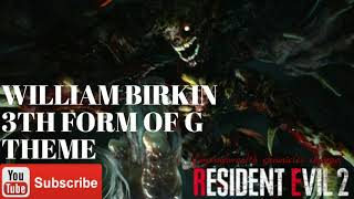 RESIDENT EVIL 2 REMAKE OST  WILLIAM BIRKIN 3RD MALFORMATION OF G THEME  EXTENTED VERSION [upl. by Eleumas]