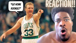 First Time Watching Larry Bird Trash Talking [upl. by Novart]