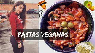 PASTAS VEGANAS DE 1O MINUTOS DIANA VEGANA [upl. by Milissent]