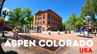 Aspen Colorado Walking Tour  Worlds Most Expensive Town [upl. by Aiyot516]