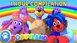 Doggyland 1 Hour Compilation  Kids Music  Doggyland Kids Songs amp Nursery Rhymes by Snoop Dogg [upl. by Wehrle310]