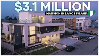 Breathtaking N14Billion Sea view Mansion in Ikoyi Lagos for the 1 of the 1 Citizens [upl. by Dorahs841]