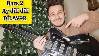 Ay dili dili DilavərElektro Gitara Tornado dərsi 2  Bəxtiyar müəllimlə 0557169395 [upl. by Laeira]