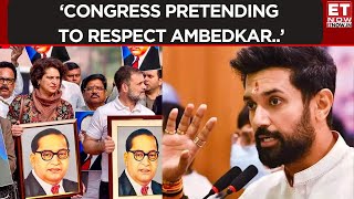 Chirag Paswan Exposes Congress Hypocrisy on Ambedkars Respect and Legacy Betrayal  Top News [upl. by Aicila]