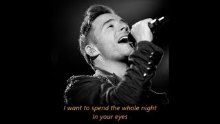 Shane Filan  Amazed with Lyrics Acoustic Live [upl. by Darnell]