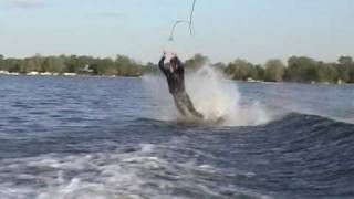 Massive Wakeboard Crash Faceplant which Drew Blood [upl. by Hselin]