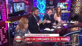 Diego Brancatelli le canta el quotFeliz cumpleañosquot a Cristina Fernández de Kirchner [upl. by Sneve467]