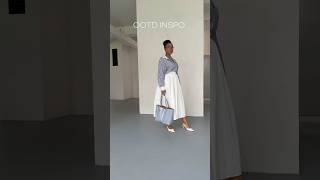 How to style a white maxi skirtootd stystylfashion [upl. by Syd]