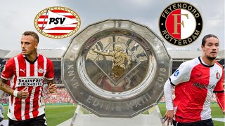 PSV VS FEYENOORD LIVE MET DE VOETBALCOMMENTATOR 817 [upl. by Naitsihc100]