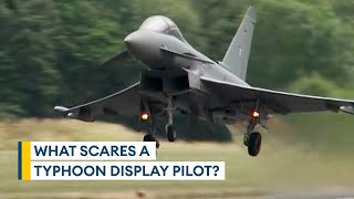 Fighter jet display pilot reveals what few things scare him while in the skies [upl. by Einallem]