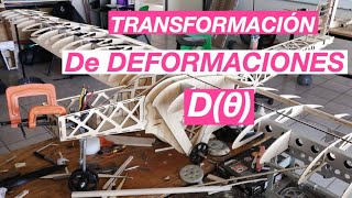 Transformación de Deformaciones Planas Dθ [upl. by Annawyt252]