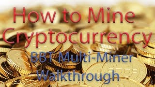 Guide on using the BBT MultiMiner v561  Anyone can mine cryptocurrency [upl. by Dnomsad591]