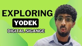 Exploring Yodeck digital signage 2024 [upl. by Ahsial]