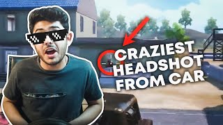 HEADSHOT FROM MOVING CAR  PUBG MOBILE FUNNY MOMENTS  CARRYMINATI HIGHLIGHT [upl. by Keppel505]