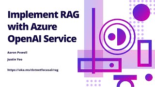 Generative AI Challenge  Implement RAG with Azure OpenAI Service [upl. by Bullis365]