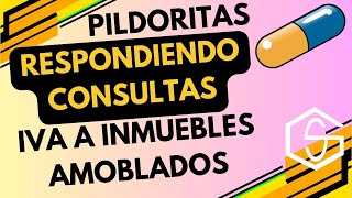 PILDORITA  respondiendo consultas sobre Arriendo de Inmuebles Amoblados [upl. by Akeihsal]