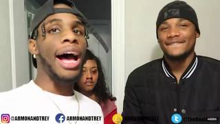 Armon and Trey quot BEATING YOUR GIRLFRIEND UP PRANK ON PERFECT LAUGHSquot reaction [upl. by Aciretal]