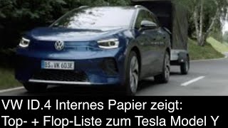 Leak beim VW ID4 Neuerungen Tesla Model 3 Datenschutzproblem für Tesla I Bedeutung der EU CO2Ziele [upl. by Avner]