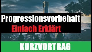 Progressionsvorbehalt § 32b EStG EINFACH ERKLÄRT [upl. by Eilac]