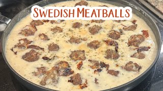 Swedish meatballs recipe dinner recipes meatballs and gravy pasta recipe dinner ideas [upl. by Aiksas886]