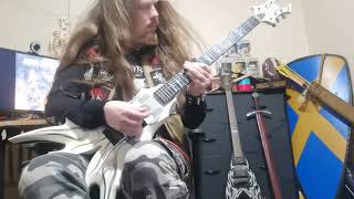 Amon Amarth  Siegreicher Marsch  cover [upl. by Nylsej]