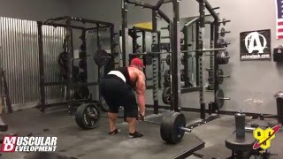 Dallas McCarvers 9 Week Out Back Workout [upl. by Jarib20]