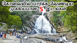 Top 5 Places in Coimbatore  கோவையில் பார்க்க வேண்டிய முக்கியமான 5 இடங்கள்  Interesting one [upl. by Anavlys]