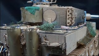 Lets Build a German Tiger Tank with Full Interior RFM 135 [upl. by Troc866]