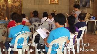 Pabasa ng Pasyon 2018 sa Naic Cavite [upl. by Orfinger524]