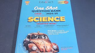 OneShot Science Question Bank Class 10 Full Review Top Science Question Bank Educart Question Bank [upl. by Yrrok]