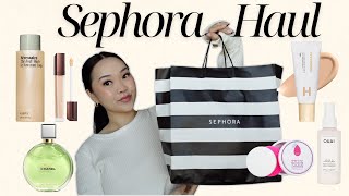 HUGE SEPHORA VIB SALE HAUL beauty essentials amp restocks [upl. by Rosenberger]