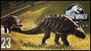 Jurassic World Evolution  23  Ankylosaur Hatching [upl. by Alyt]