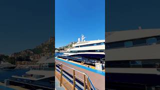 Largest Yacht at Monaco Yacht Show 2023 luxuryyacht monaco yacht shorts [upl. by Amorette557]