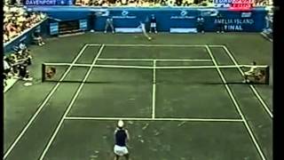 Lindsay Davenport VS Amélie Mauresmo Highlights of 2004 BauschampLomb Championships Final [upl. by Eilis]