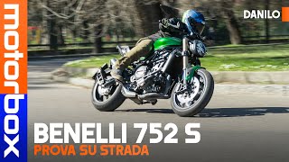 Benelli 752 S  Ha quello che serve per esser MEGLIO della MT07 La PROVA su strada [upl. by Brewster]