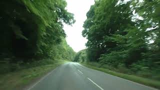 Driving On The A429 A424 amp A44 From StowontheWold To Broadway Evesham England 24th July 2024 [upl. by Kcirrem60]