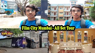 Film City Mumbai Tour  How to Visit Film City  Bigg Boss  Kapil Sharma  TMKOC Inside House Set [upl. by Arretal]