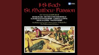 St Matthew Passion BWV 244 Pt 2 No 65 Aria quotMache dich mein Herze reinquot Bass [upl. by Southard]