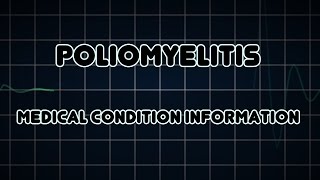 Poliomyelitis Medical Condition [upl. by Ettinger]