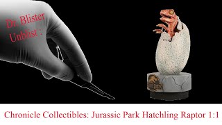 Chronicle Collectibles Jurassic Park Hatchling Raptor 11 [upl. by Musette]