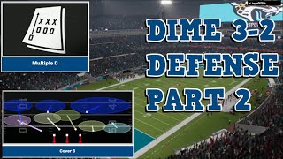 madden maddendefense madden25gameplay DIME 32 DEFENSE  FIGHTING BACK TO GET BACK INTO A GAME [upl. by Killion]