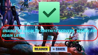 Fix unable to login to fortnite servers please try again later pc chapter 4  not logging in [upl. by Adgam443]